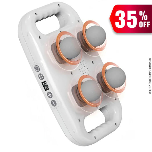 Masajeador 4 cabezas ultra alivio