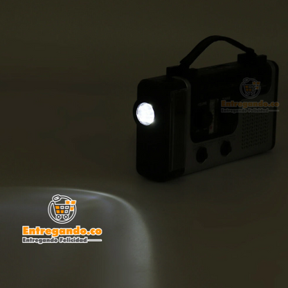 SolCom® Radio con Linterna