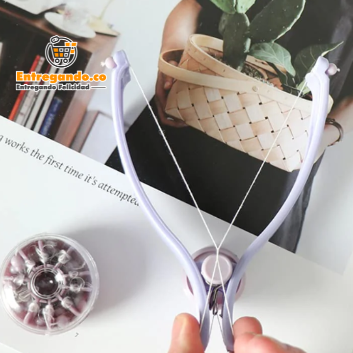 HiloDerm® Depilador de Hilo.