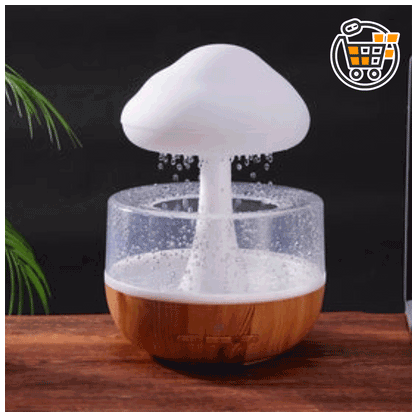 HUMIDIFICADOR DE SONIDO DE LLUVIA LED