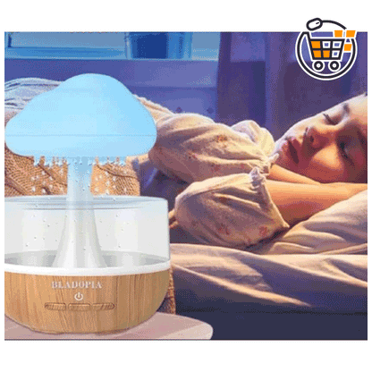 HUMIDIFICADOR DE SONIDO DE LLUVIA LED