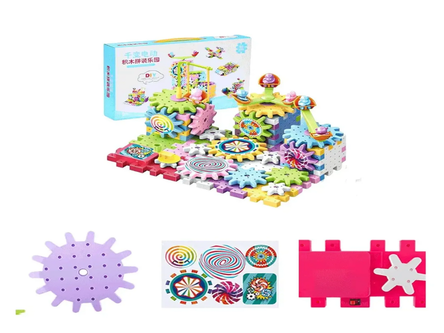 BloqTek® / JUEGO DE MECANICA BLOQUES ELECTRICOS