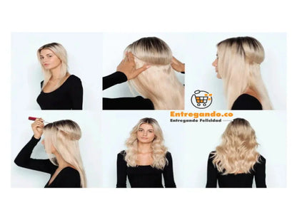 HairGlam® Extensiones de cabello sin clip