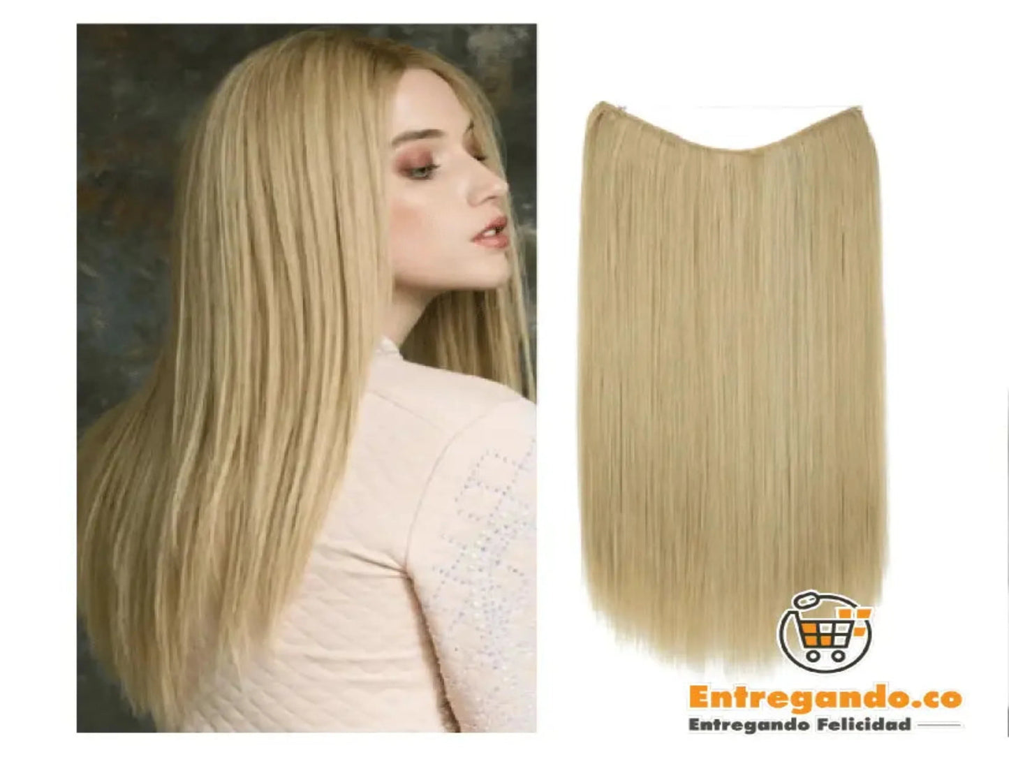HairGlam® Extensiones de cabello sin clip