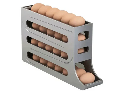 TORRE DE TRES NIVELES PARA HUEVOS