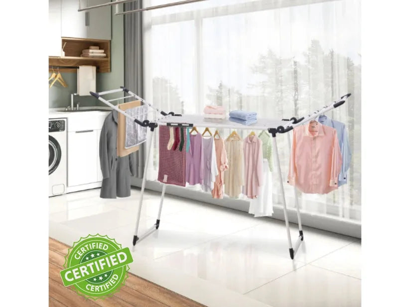 Tendedero de ropa plegable + 24 Ganchitos gratis